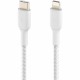 Дата кабель USB Type-С to Lightning 2.0m white Belkin (CAA004BT2MWH)