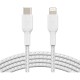 Дата кабель USB Type-С to Lightning 2.0m white Belkin (CAA004BT2MWH)