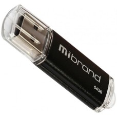 USB флеш накопичувач Mibrand 64GB Cougar Black USB 2.0 (MI2.0/CU64P1B)