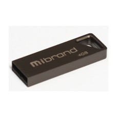 USB флеш накопичувач Mibrand 4GB Stingray Grey USB 2.0 (MI2.0/ST4U5G)