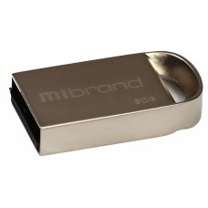 USB флеш накопитель Mibrand 8GB lynx Silver USB 2.0 (MI2.0/LY8M2S)