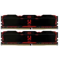 Модуль пам'яті для комп'ютера DDR4 16GB (2X8GB) 3200 MHz IRDM X Black Goodram (IR-X3200D464L16SA/16GDC)