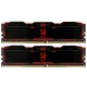 Модуль пам'яті для комп'ютера DDR4 16GB (2X8GB) 3200 MHz IRDM X Black Goodram (IR-X3200D464L16SA/16GDC)