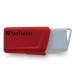 USB флеш накопичувач Verbatim 2x32GB Store 'n' Click Red/Blue USB 3.2 (49308)