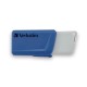 USB флеш накопитель Verbatim 2x32GB Store 'n' Click Red/Blue USB 3.2 (49308)