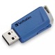 USB флеш накопитель Verbatim 2x32GB Store 'n' Click Red/Blue USB 3.2 (49308)