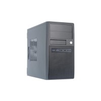 Корпус Chieftec MESH CT-04B-OP, без БЖ, 2xUSB3.0, mATX, Black