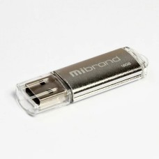 USB флеш накопичувач Mibrand 16GB Cougar Silver USB 2.0 (MI2.0/CU16P1S)