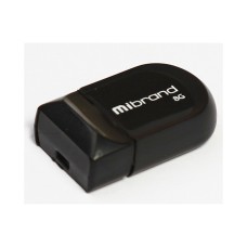 USB флеш накопитель Mibrand 8GB Scorpio Black USB 2.0 (MI2.0/SC8M3B)