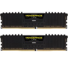 Модуль памяти для компьютера DDR4 16GB (2x8GB) 3600 MHz Vengeance LPX Black Corsair (CMK16GX4M2Z3600C18)