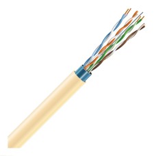 Кабель мережевий ЗЗКМ FTP 305м 4*2*24AWG[0,51] мідь[СU] cat.5e, малодимний [LSZH] (72568)