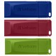 USB флеш накопитель Verbatim 3x16GB Slider Red/Blue/Green USB 2.0 (49326)