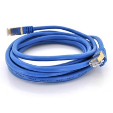 Патч-корд 5.0м, FTP, RJ-45, Cat.6, CU, blue Ritar (PCR-SFP/5Be / 05205)