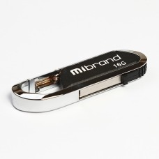 USB флеш накопитель Mibrand 16GB Aligator Black USB 2.0 (MI2.0/AL16U7B)