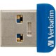 USB флеш накопитель Verbatim 64GB Store 'n' Stay NANO Blue USB 3.0 (98711)