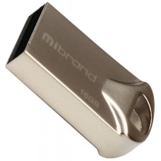 USB флеш накопитель Mibrand 16GB Hawk Silver USB 2.0 (MI2.0/HA16M1S)