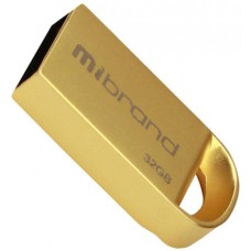 USB флеш накопитель Mibrand 32GB lynx Gold USB 2.0 (MI2.0/LY32M2G)