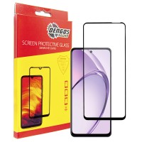 Захисне скло Dengos для Oppo A3X Black Full Glue (TGFG-377)